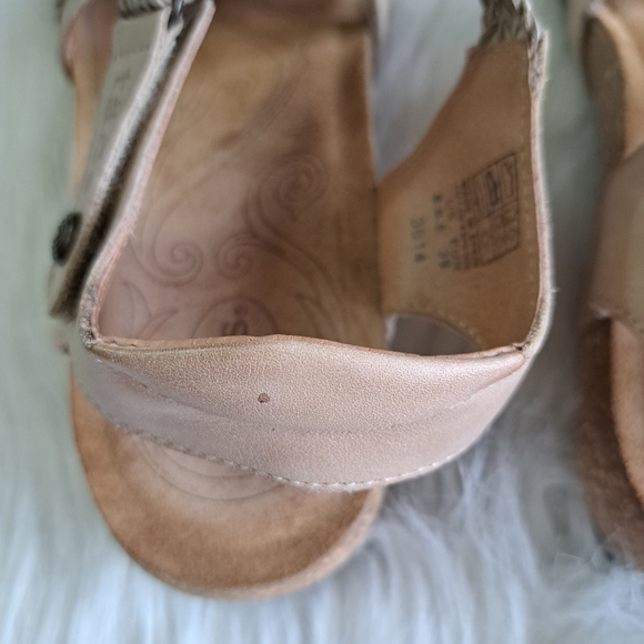 Taos tan leather sandals - Picture 11 of 15